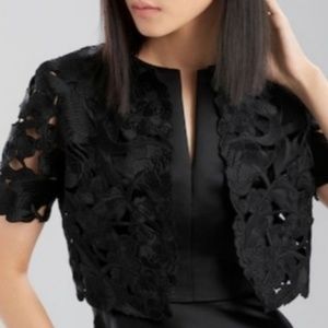 Josie Natori Evening Collection Embroidered Bolero